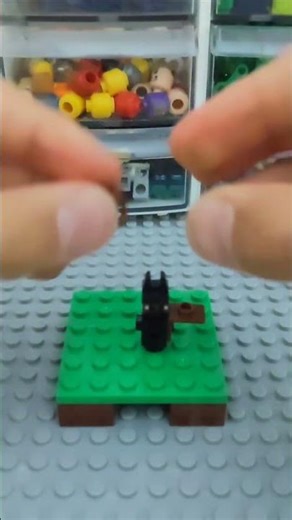 Lego Minecraft Bat. #lego #minecraft #legominecraft #legobat #minecraftbat