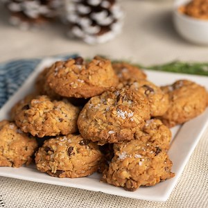 Crispy Rice Chocolate Chip Butterscotch Oatmeal Cookies Recipe by Tasty
