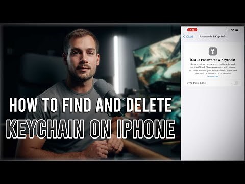 How to Find & Remove iCloud Keychain/Passwords in iPhone