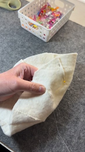 Sometimes the only way to get an idea or project out of your head is to make it!!! Back story: Have you ever been inspired by a new project idea when you’re working on something else? I have a bowl I use for my scrap bin when I’m making journals and I absolutely love it!!! It’s a great size and shape and I often think it would be so handy to use for so many other things. But I’ve never tried to replicate it. Well… not the exact same version anyway. Having come to love slow stitch so much, and be