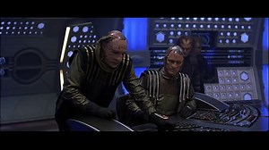 Starfleet Records. Federation starships: USS Enterprise (NCC-1701-E). The Battle of the Briar Patch: The Enterprise later returned to the Ba'ku planet to aid Captain Picard disarming the Son'a collector. They ran into Ru'afo's flagship on their way there and Commander Riker pretended to ram into the flagship but instead flew over it and used its phaser banks to fire at it. When the collector started to blow up, the Enterprise beamed up Picard and left Ru'afo to be destroyed in the collector whil