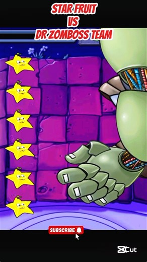 *STAR FRUIT VS DR ZOMBOSS TEAM*#shorts #short #pvz #youtubeshorts #shortvideo #pvzfusion #gaming