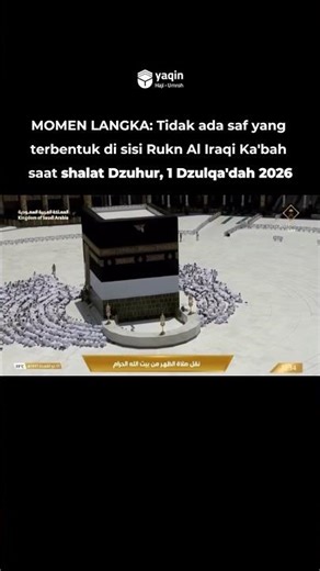 Momen Langka Ka'bah April 2026