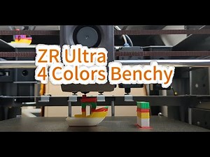 Uploaded a 4-color Benchy print video. - Wipe tower turned on