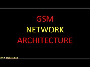 GSM Network architecture