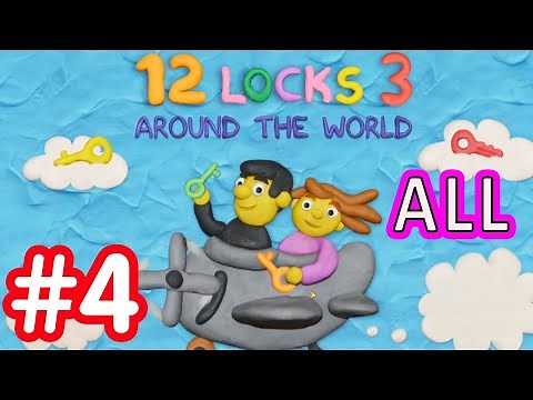 12 LOCKS 3 - Around the world All levels Walkthrough