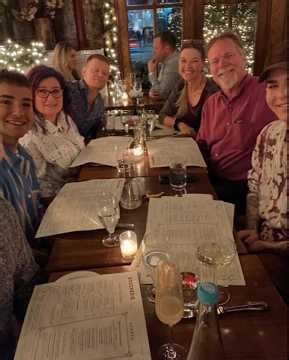 Adam Lambert w Oliver and their families at dinner in NY/ Adam at the stage door at Cabaret, Dec 6