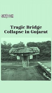 16K views · 25 reactions | Vadodara Bridge Collapse: At least 2 Dead, Vehicles Plunge into River A dilapidated bridge in Mujpur, Vadodara collapsed early Wednesday, sending multiple vehicles, including a tanker and a van, into the Mahisagar River. Two people lost their lives, while five were rescued. A tragic video shows a mother screaming for her son trapped in the water. #VadodaraBridgeCollapse #MahisagarTragedy #GujaratNews | Zee Hindustan | Facebook
