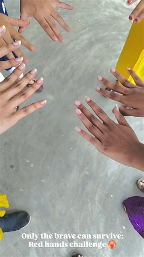 F4💜 on Instagram: "RED HANDS❤️ With friends❤️‍🔥 . . . . @gossip_gurls.04 . . . . #rajahmundrygirls😍 #exlporepage❤️ #trendingnow #trendingreels #instagramgrowth #instadaily #friends #instamood❤️ #redhands #games #viral #fun #comedy #f4💜 #BTS #tollywood #bollywood #hollywood #vijayawada #vizag #hyderbad #banglore❤️ #india🇮🇳 #seoul🇰🇷 #bangkok🇹🇭 #like #comments #follow #shareshareshare"