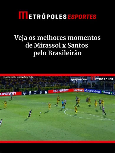 O Mirassol empatou com o Santos em 2 x 2 nesta terça-feira (10/3) pela 5ª rodada do Campeonato Brasileiro. O primeiro gol saiu aos 21 com Igor Formiga. O Time da casa ampliou para 2 x 0 na segunda etapa, aos 71 minutos, após gol de Negueba. No final do jogo, Gabigol estufou as redes duas vezes e deixou tudo igual. Com o empate no Maião, o Mirassol fica com seis pontos e a 9ª posição na tabela. São quatro jogos, sendo uma vitória e três empates. Já o Santos, fica na 11ª colocação. São cinco jogos