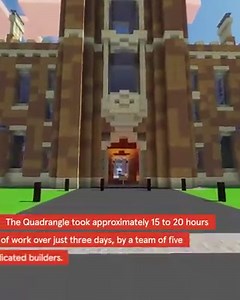 You're not dreaming, this is a legitimate Minecraft replica of the Quad. See how the brilliant student team from USyd Minecraft Society - MineSoc worked their magic with over 20,000 virtual bricks. Which part of campus would you like to see built next? | University of Sydney
