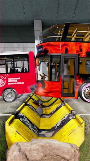 BeamNG.drive Truck vs Reverse Speed Bump Spintires Mudrunner Eps 312