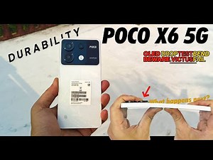 Poco X6 5G Durability Test - Is it Weaker vs Pro?! (1st Partial pass of Poco)