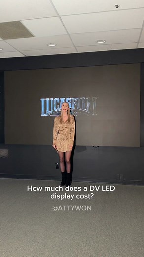 How much does a DV LED display cost? 💰 It all depends on size and specs. They start at $60,000 for the 136 inch; $500,000 for the 217 inch; and some go for over $1,000,000. What size display would you put in your home? 😎 #leddisplay #dvled #smarthometech #directviewleddisplay #directviewledwall #directviewled