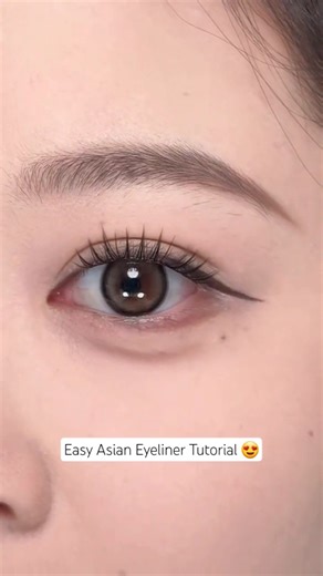 Asian Girls Eyeliner Tutorial 😍