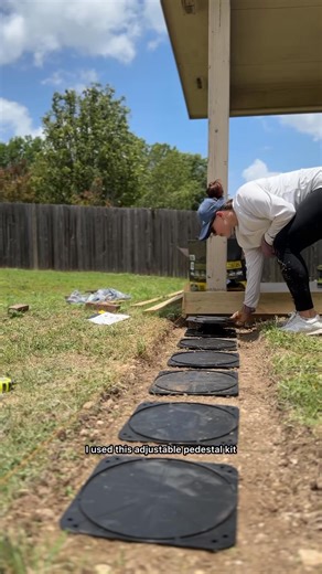 2.6M views · 19K reactions | Plus it’s on SALE making it ultra affordable  https://olivegreyavenue.com/how-to-build-a-floating-deck-with-the-level-up-decking-system/ Comment DECK for more info on the kit! #nodig #deckdesign #deckbuilder #floatingdeck #deckdesigns #diyrenovation #diydeck #diyhack | Olivegrey Avenue | Facebook