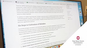 If you’re interested in shiitake mushroom production, you will want to check out a newly released factsheet that will help you get started. It’s available on Ohioline now — https://bit.ly/3venFoD. #osuextension #leanonyourlandgrant #howtogrowshiitakemushrooms | Ohio State University Extension