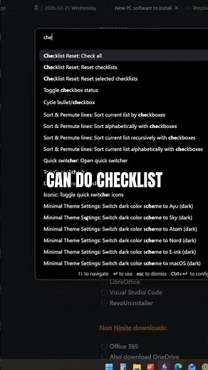 Reset Checklists Instantly in Obsidian (Plugin)