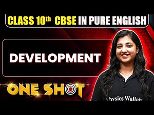 CBSE Class 10th SST | DEVELOPMENT One Shot In Pure English