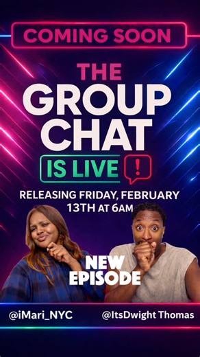 TheGroupChatisLive on Instagram: "The very first episode of the #thegroupchatislivepodcast will be out tomorrow at 6am on Spotify and YouTube! LOCK INTO THE GROUP CHAT TWIN #podcast #podcastepisode"
