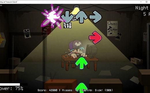 FNF超优质模组 Treasure Island 第六周全流程【全站首通】