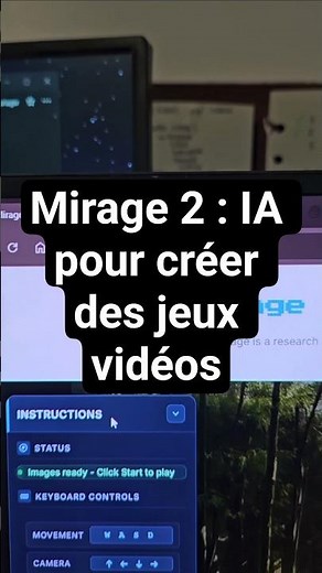 Mirage 2 : nouvelle IA pour créer des jeux videos à partir d'une image