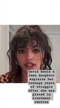 David Bowie and Iman daughter Lexi speaks out after distressing childhood