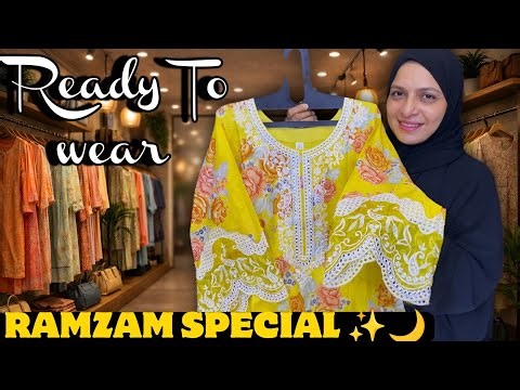 Ramzan Special ✨ Ready to wear Best Pakistani Dresses 😍| Best Designs In Latest farshi Designs 🥰