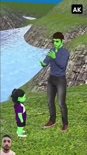 Chhoti chudail ke papa nikle super hero🤕 #bhoot #funny #animation #cartoon #bhoot_wala_cartoon #yt