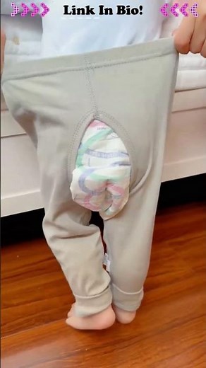 🌼 Spring Baby Split-Crotch Pants | Breathable & Easy Potty Training