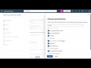 How to Configure Sensitivity Labels in Microsoft Purview to Protect Data | Copilot, ChatGPT & Gemini