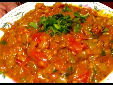 Spicy Tomato Onion Curry for rice, chapati, roti, pulka and puri.