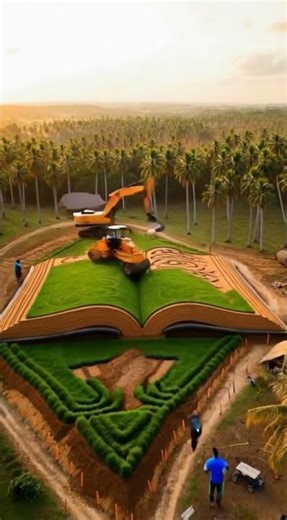 “Nature to Quran!” Art – Holy Quran Made with Coconut Leaves 🌴✨