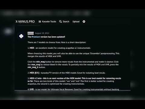 X-Minus.Pro Fast Review