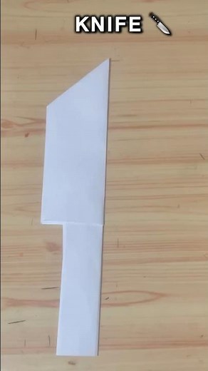 KNIFE ORIGAMI| TUTORIAL| FOLDING| HOW TO MAKE A PAPER KNIFE CRAFT| STEP BY STEP MAKING | ARTWORK