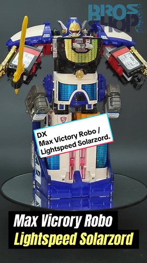 DX Max Victory Robo and Lightspeed Solarzord Toy Review
