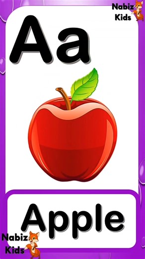 Alphabet Songs for Kids: A is for Apple 🍎 (Educational Video)