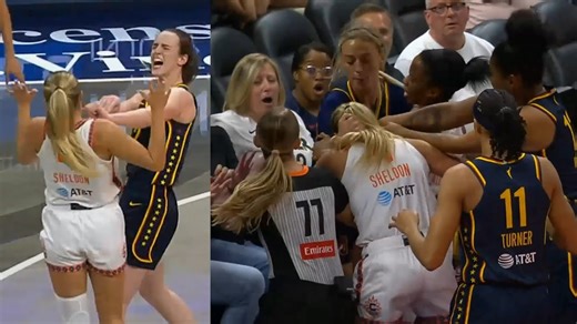 3 EJECTED after fight as Sophie Cunningham stands up for Caitlin Clark #wnba | Basketball Trend