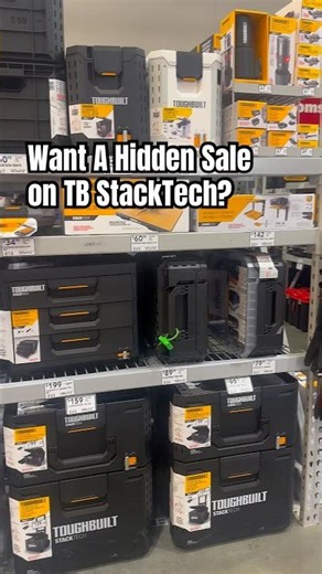 Great Deal on ToughBuilt StackTech! #toolboxes