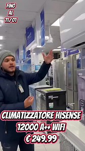 climatizzatori hisense easy smart wifi 12000 a #climatizzatore #hisense #12000btu | Soloperaffare