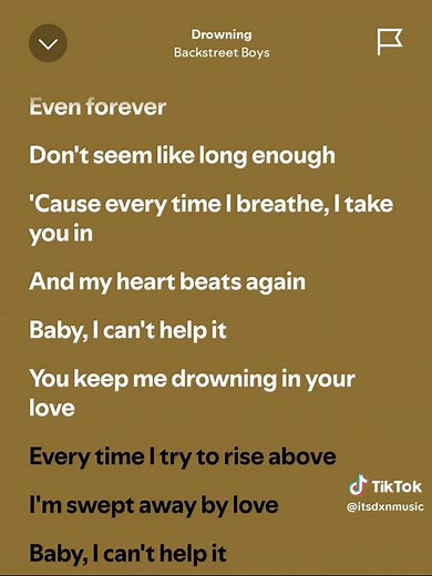 Backstreet Boys' Drowning: Full Lyrics and Meaning