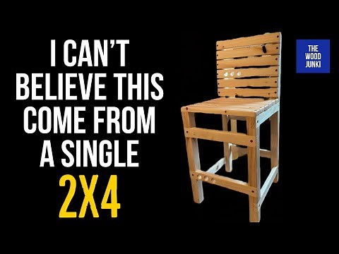 Easy Beginner & DIY Woodworking Project From A 2x4
