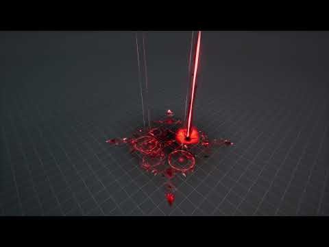 Realistic AOE Beams VFX