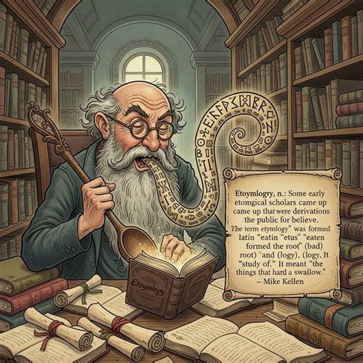 The Hilarious (Fake) Etymology of 'Etymology'