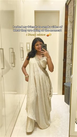 Radhika Agarwal on Instagram: "Some new friends participated as well this time 💕 Happy Diwali to all 🪔✨ (Kusha kapila, neha kakkar, Varun Grover, Shivangi chauhan, Orry, Urvashi Rautela, nischay malhan, Ruchika rathore, komal pandey, apoorva mukhija, the rebel kid, l asked my friends to send a video of what they are doing at the moment, funny reel, relatable reel, comedy, trend, trending, apna banale piya, tumse kiran dhoop ki, explore, fyp, nehu, diwali edition, friends, friendship)"