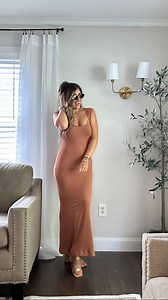 To shop, LIKE 🤍 & comment “SPRING DRESS” for direct links with sizing. Xx Cute & comfy bodycon maxi dress for spring from @pumiey.us.🫶🏼 Available in lots of colors and makes such an easy outfit to dress up or wear more casually with sandals. Paired here with a denim // jean jacket. Be sure to follow me @laurenhornstyle for more summer fashion, casual outfit ideas and neutral style. #amazon #amazonfashion #springdress #summeroutfit #maxidress #bodycon #founditonamazon #graduationdress #stylein