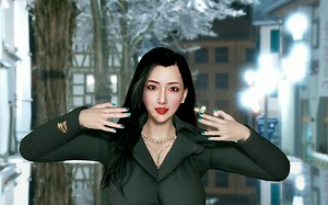 VAM虚拟女神独特舞蹈镜头