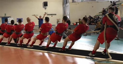 A Sorrento la finale di Coppa Italia di tiro alla fune