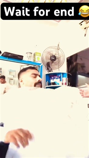 Prank failed cutting moustache #prank #tiktok #viralvideo 😂