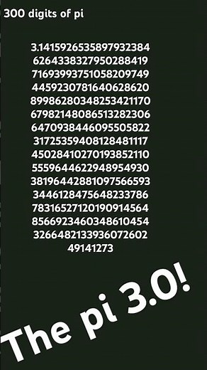 300 digits of pi